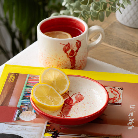 Red Lobster Mini Ceramic Dish