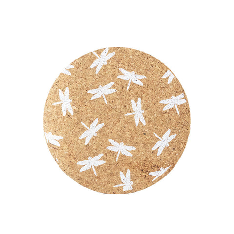 Dragonfly Cork Pot Stand