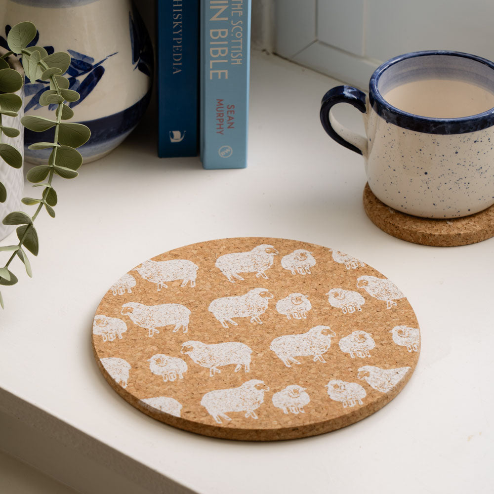 Sheep Cork Pot Stand