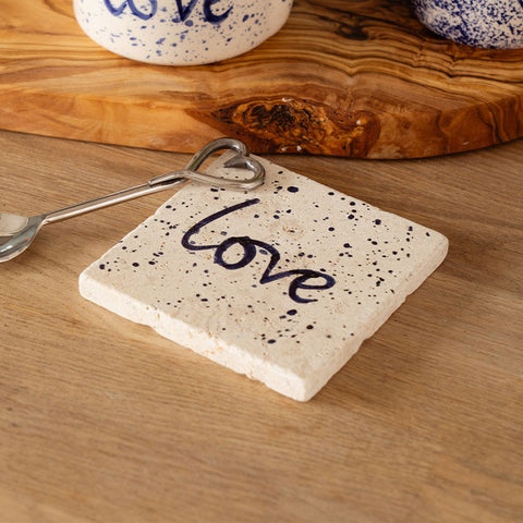 Love Single Stone Coaster