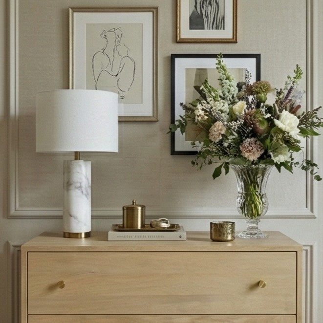 Minimalist Mango Wood Light Oak Oslo Chest of 3 Drawers