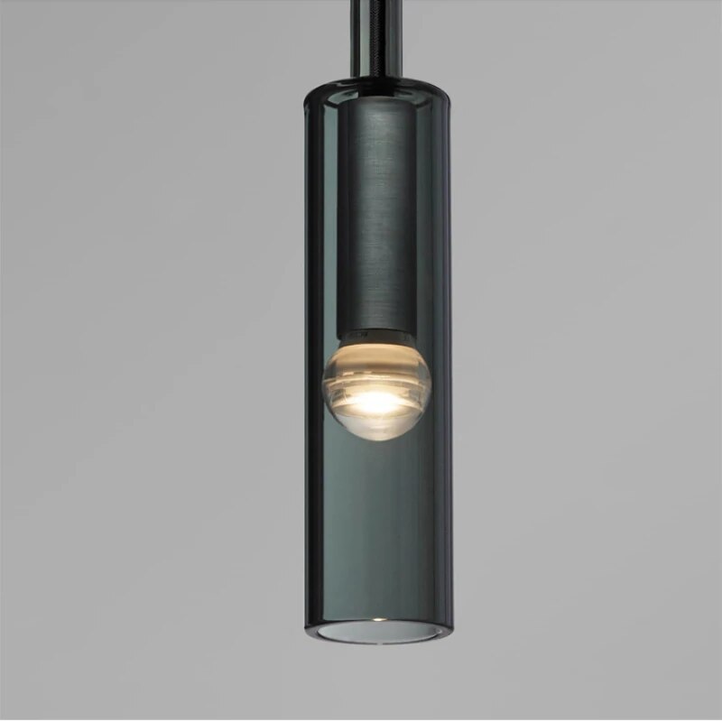 Scandinavian Black Wall Lamp - Hanging Light for Bedroom Living Room