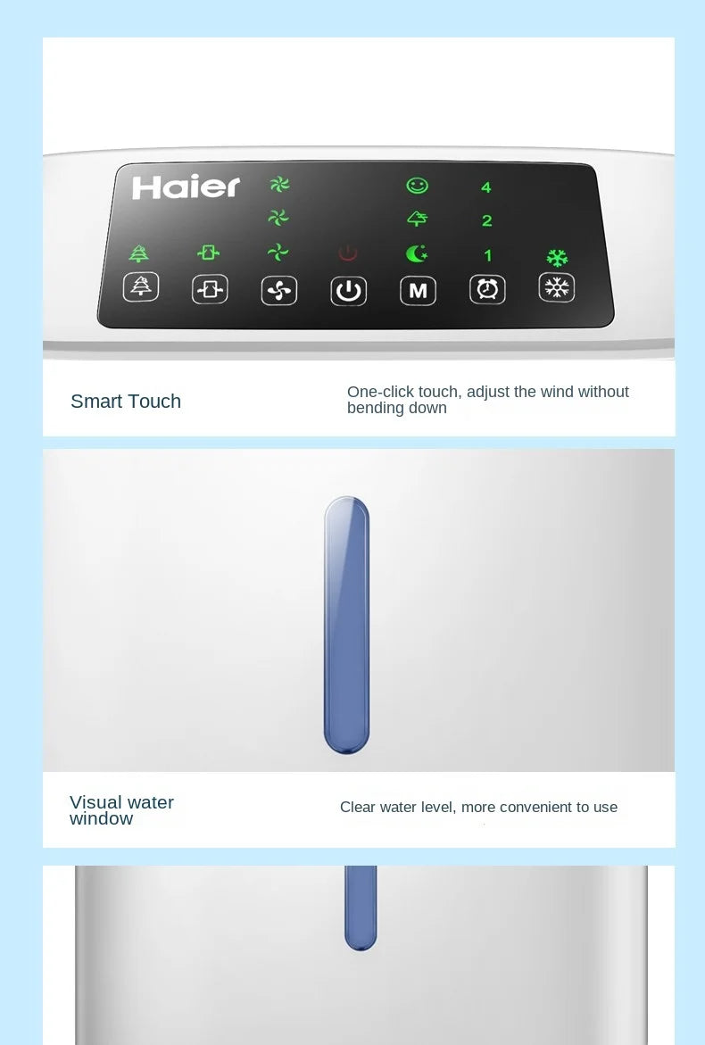 Air Conditioner Fan Cooling Fan Humidification Refrigeration Bladeless Fan Household Air Conditioner Small Air Conditioner