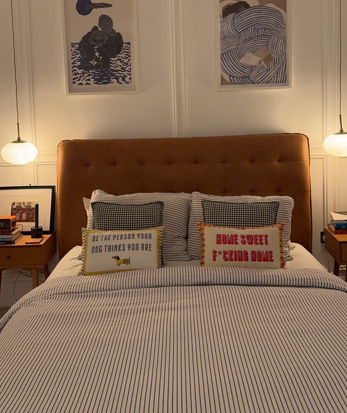 Be The Person Your Dog Thinks You Are Needlepoint Cushion