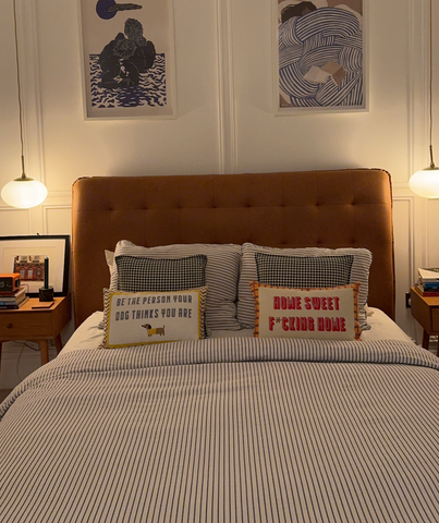 Be The Person Your Dog Thinks You Are Needlepoint Cushion