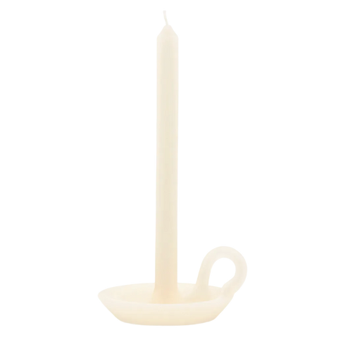 Tall Cream Candle