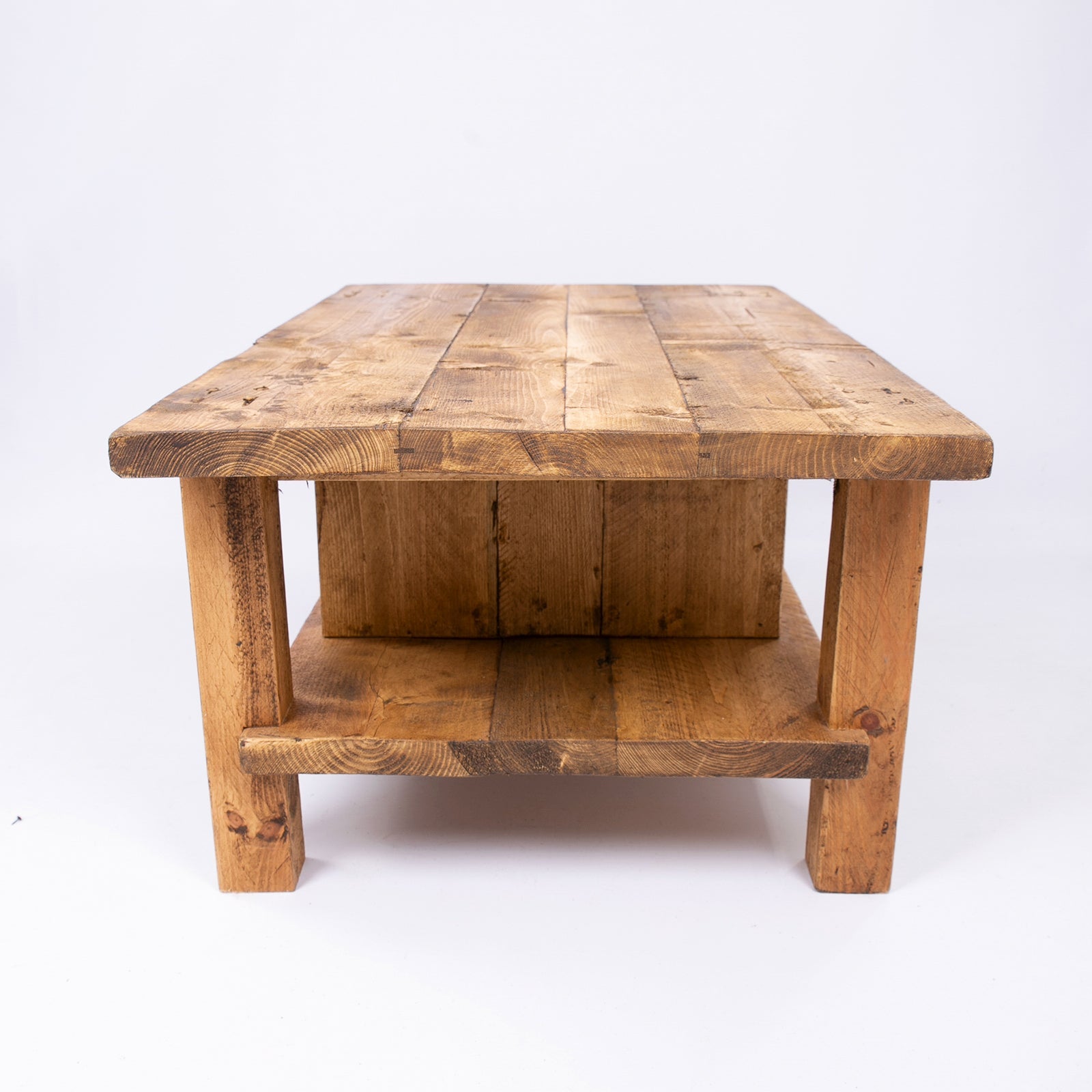 Keswick Coffee Table - Solid wooden coffee table with drawers