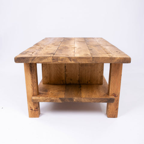 Keswick Coffee Table - Solid wooden coffee table with drawers