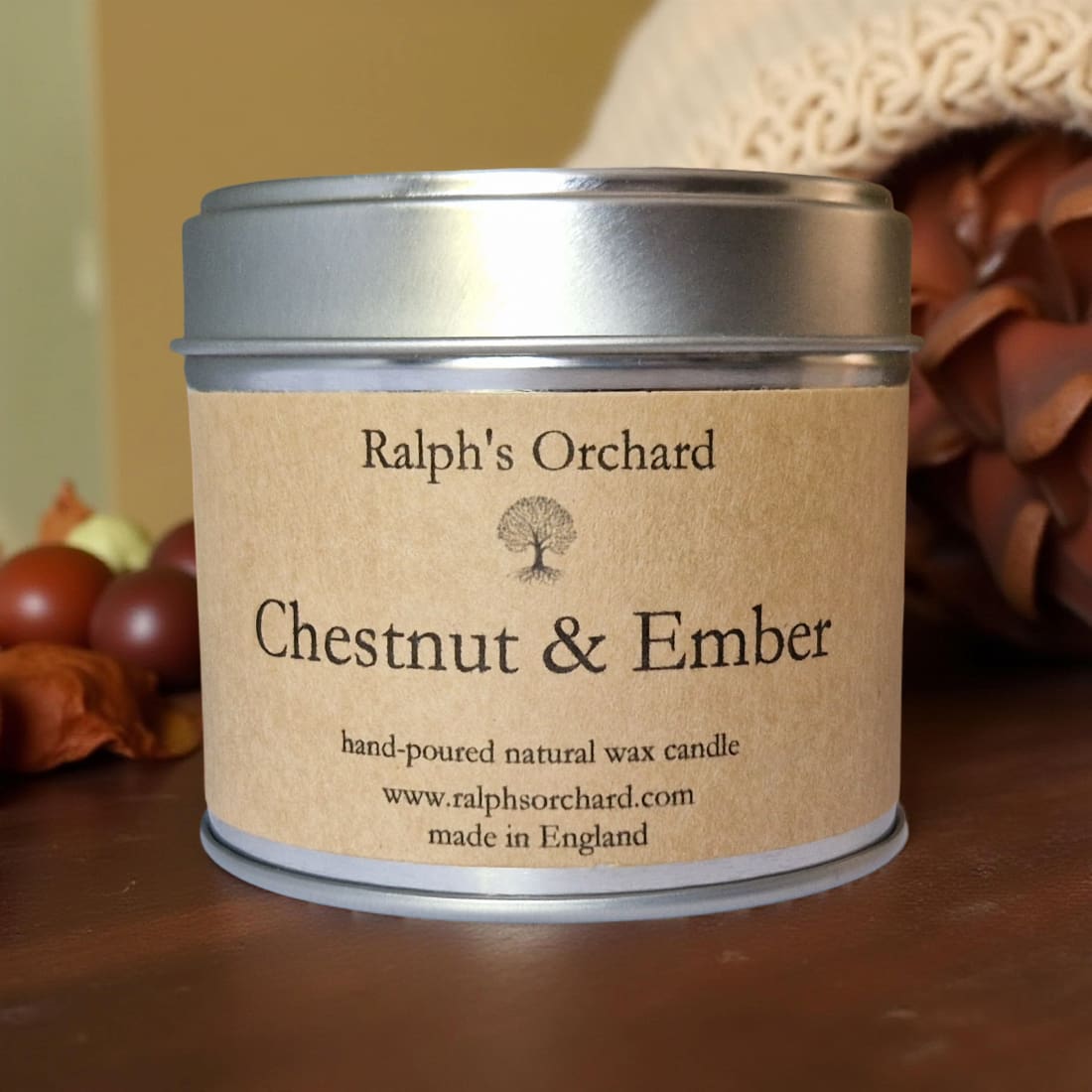 Silver Tin Candles