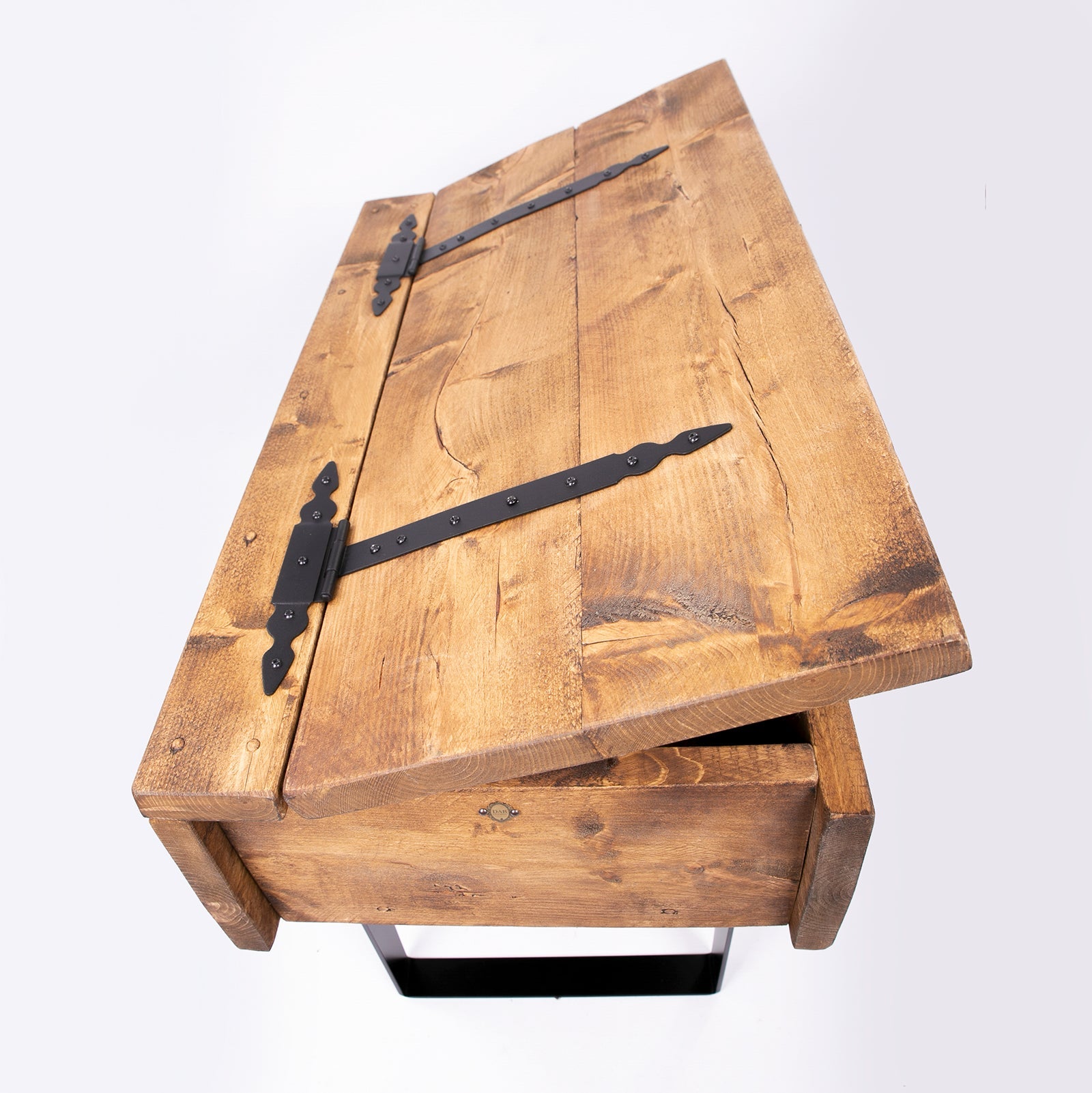 London Side Chest - Stylish Blanket Box with Toy Storage