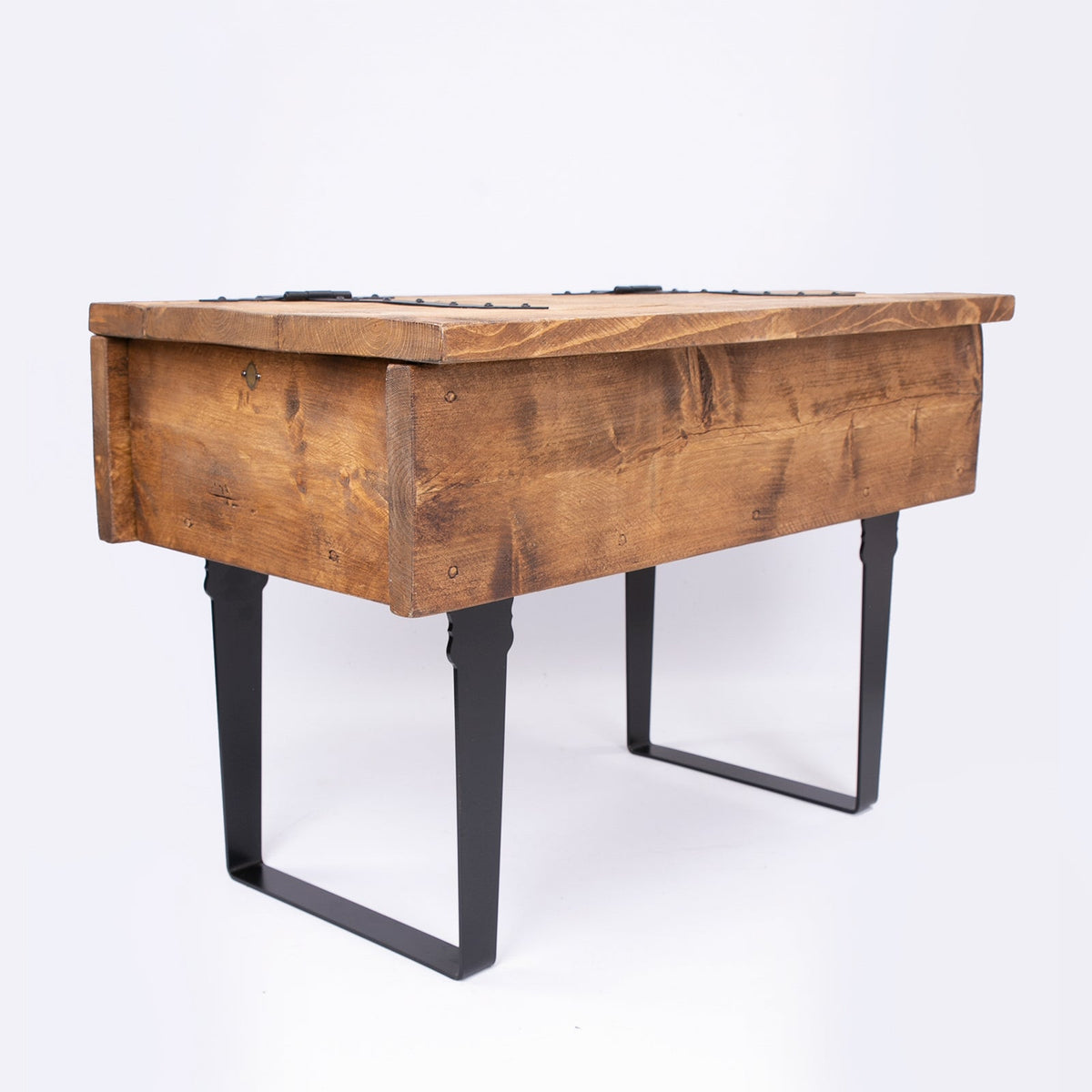 London Side Chest - Stylish Blanket Box with Toy Storage
