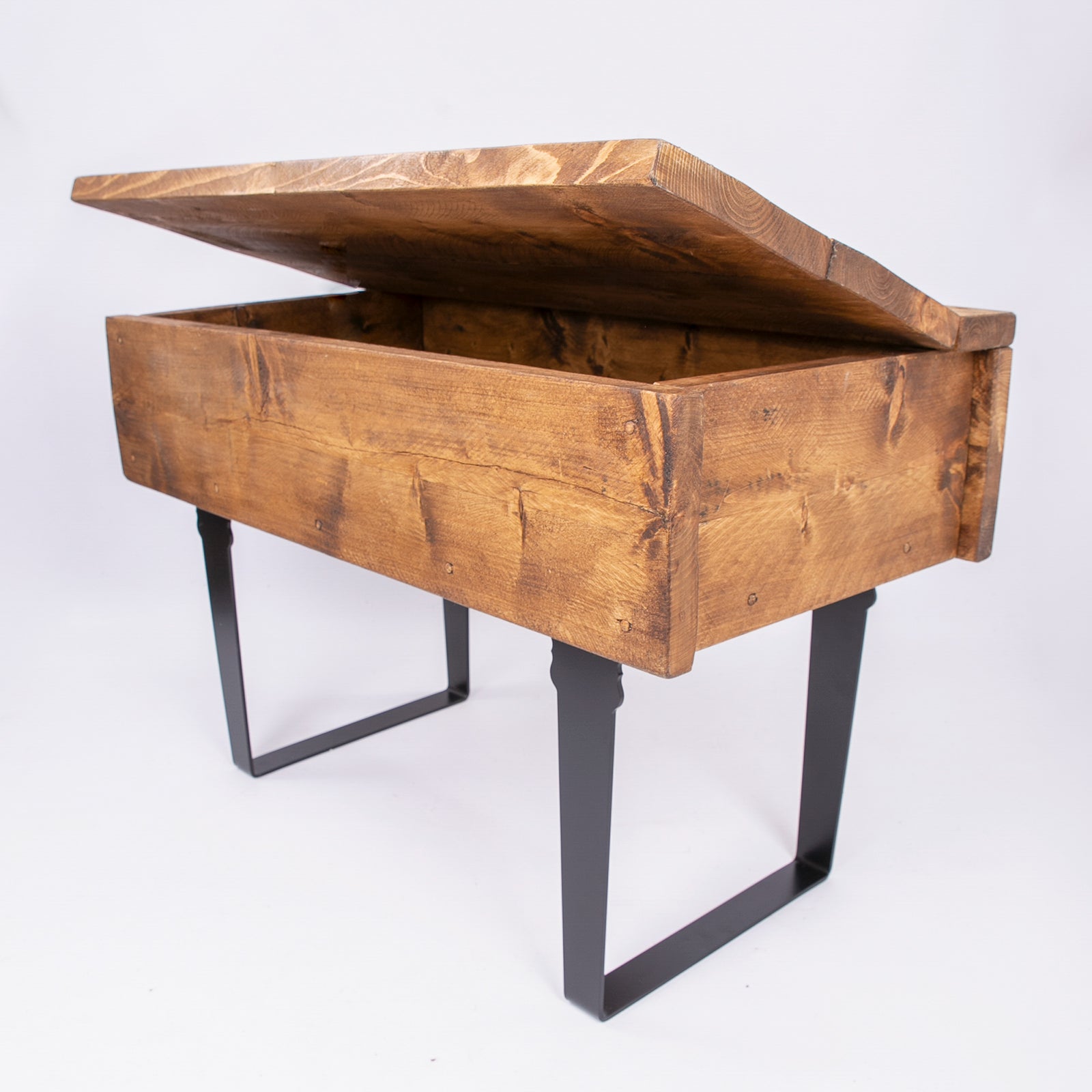 London Side Chest - Stylish Blanket Box with Toy Storage