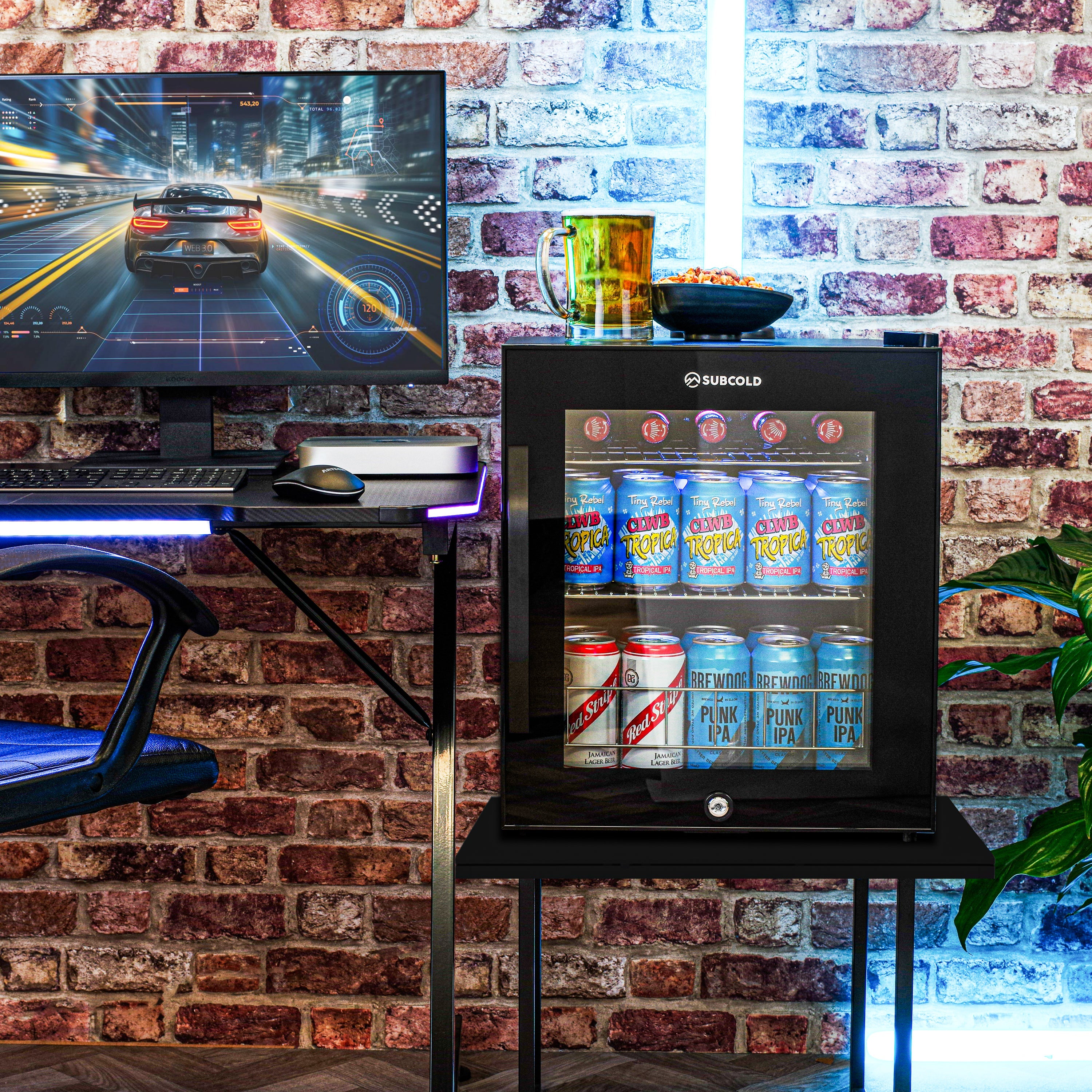 Subcold Ace50 LED Touch Control Beer Fridge