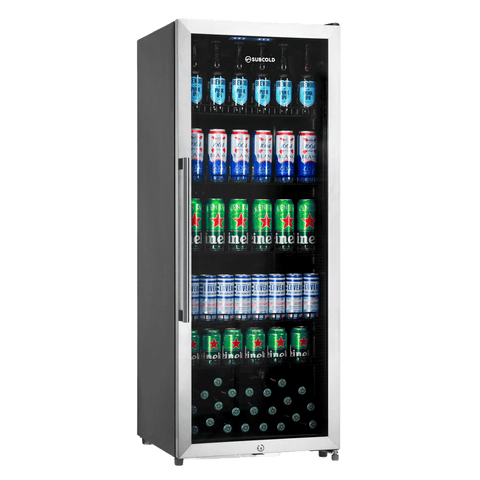 Subcold Maxi250 Tall Drinks Fridge Stainless Steel