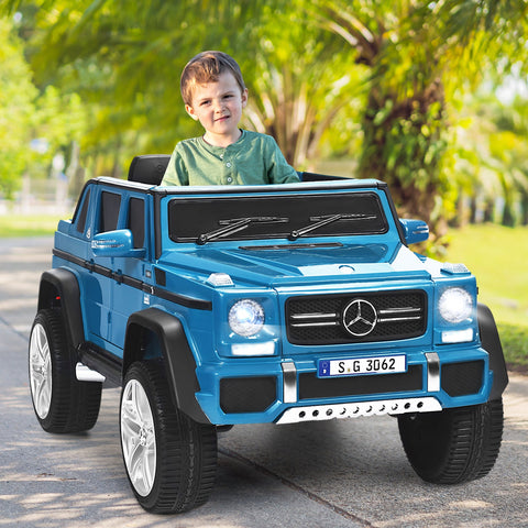 12V Electric Kids Ride On Car with 2 Motors and Remote Control-Black