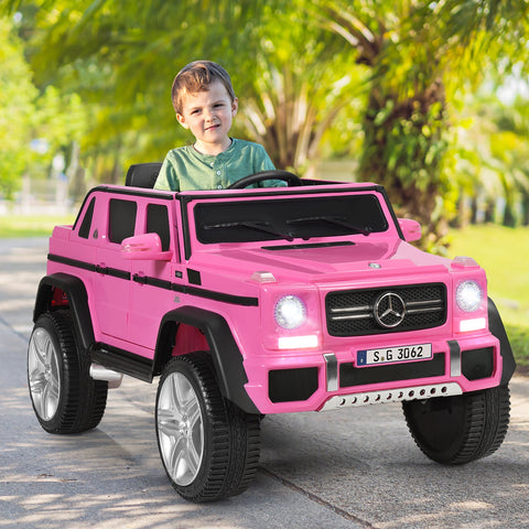 12V Electric Kids Ride On Car with 2 Motors and Remote Control-Black