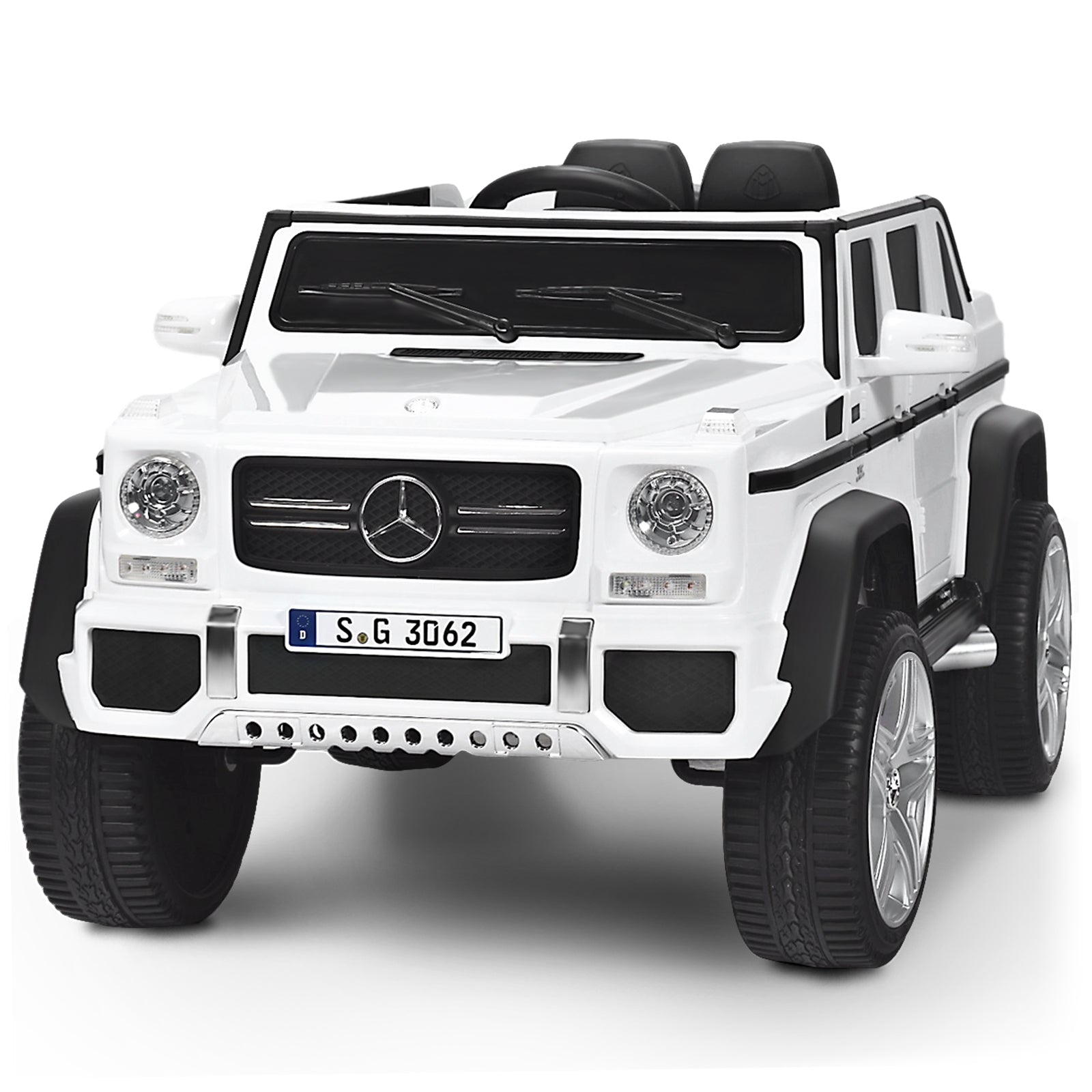 12V Electric Kids Ride On Car with 2 Motors and Remote Control-Black
