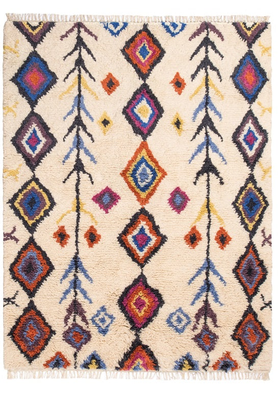 Rania Hand Woven Shag Rug
