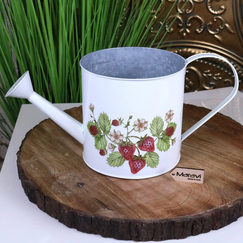 Thaniya Strawberry Field Watering Can Planter