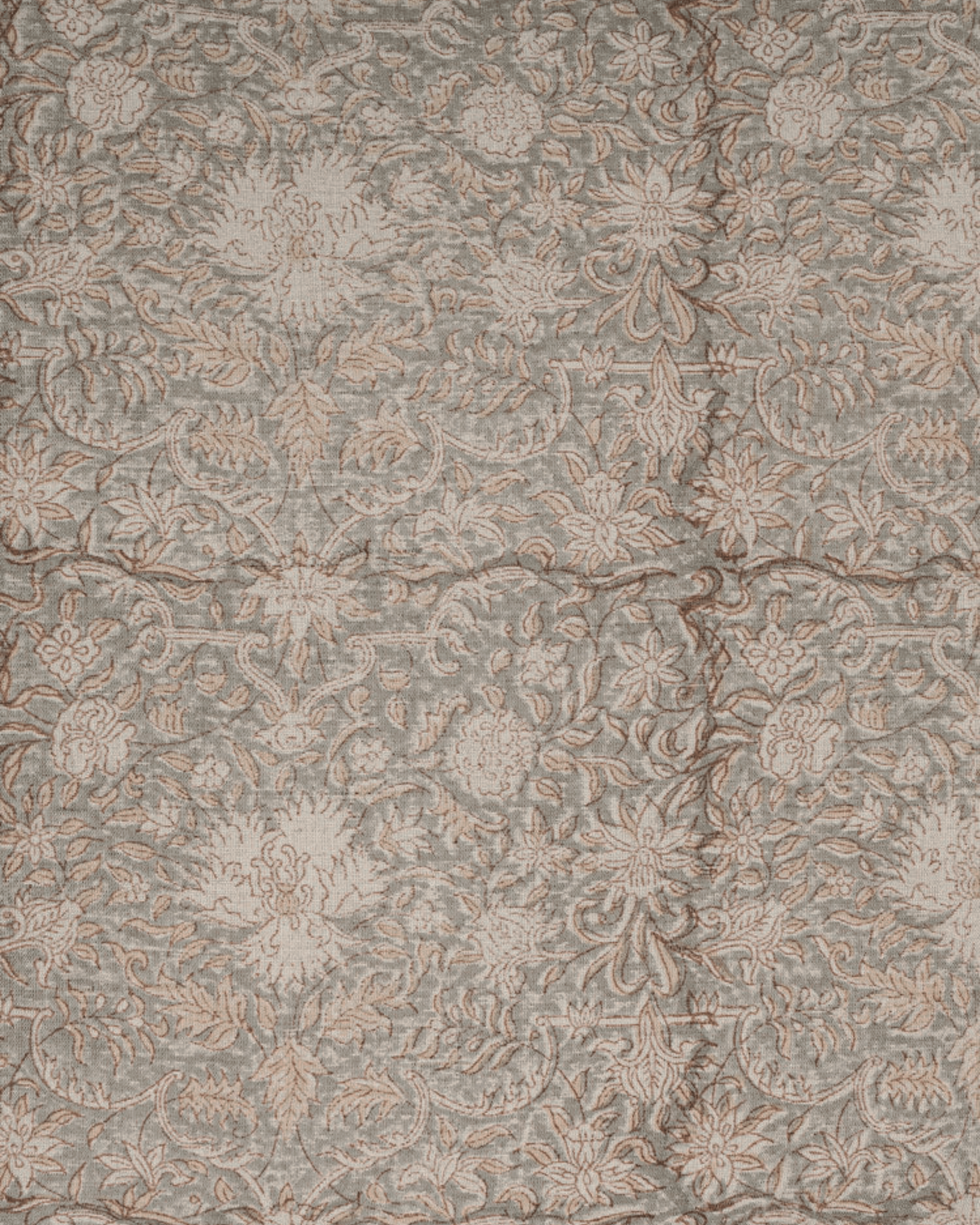 The Lyra Block Print Cushion