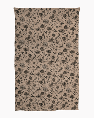 The Moon Garden Kantha Throw