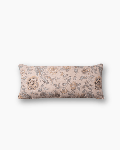 The Thistle And Bloom Lumbar Cushion