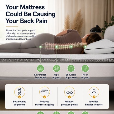 Brightr® Titan 2 in 1 Mattress Topper