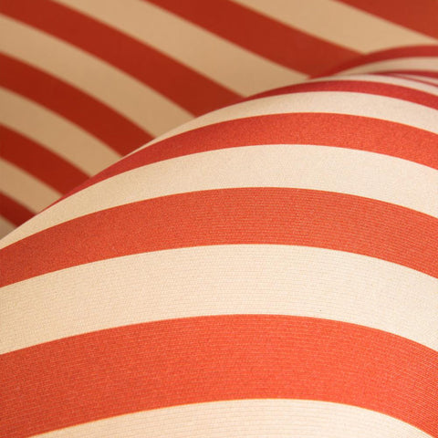 Up50 Armchair With A Ball Stool, Blue&Red