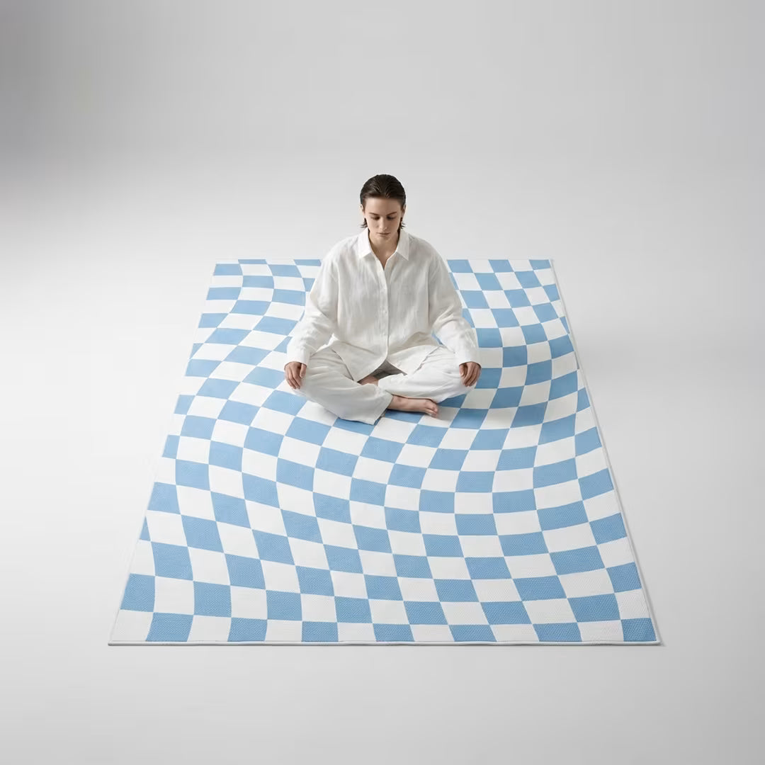 Retro Checkerboard Rug (7 Styles)