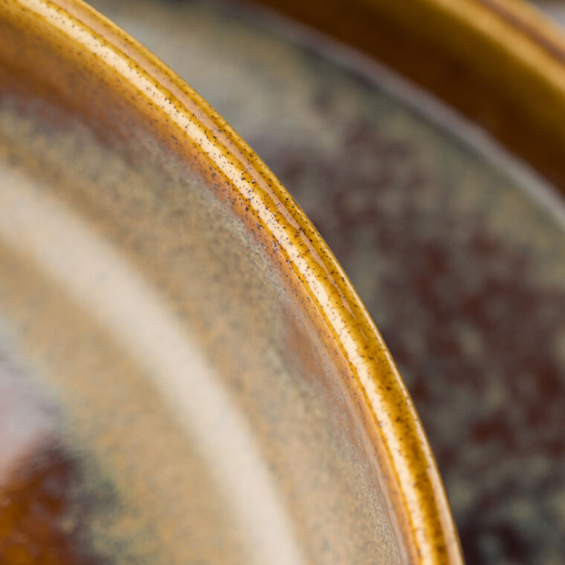 Murra Toffee Coupe Plate 9" (23cm)