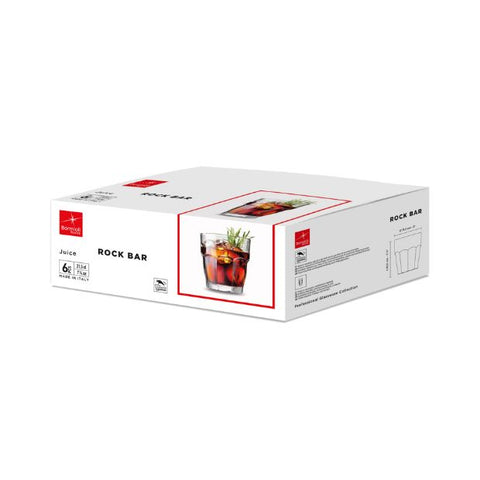 Bormioli Rocco Rock Bar Cooler Glasses - 478ml - Set of 6