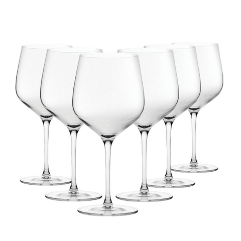 Refine Burgundy Wine Glasses - 625ml - Set of 6