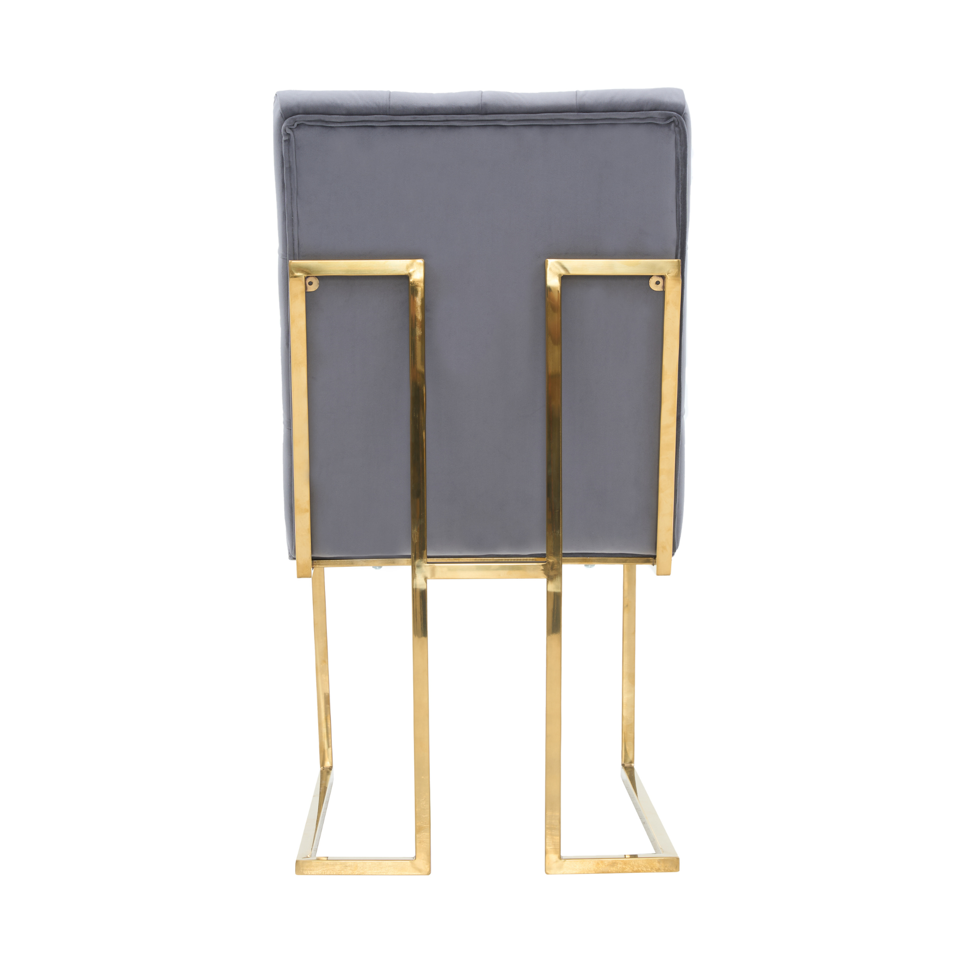 Siena Tufted Velvet Dining Chair – Gold Frame, Modern Luxury Accent