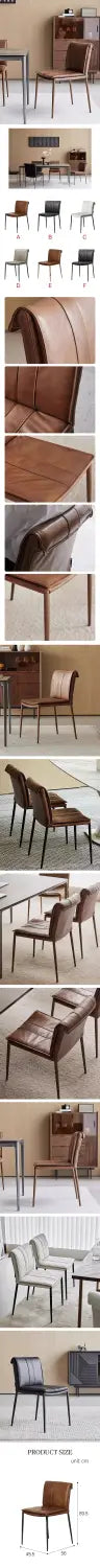D’Amato Dining Chair Leather