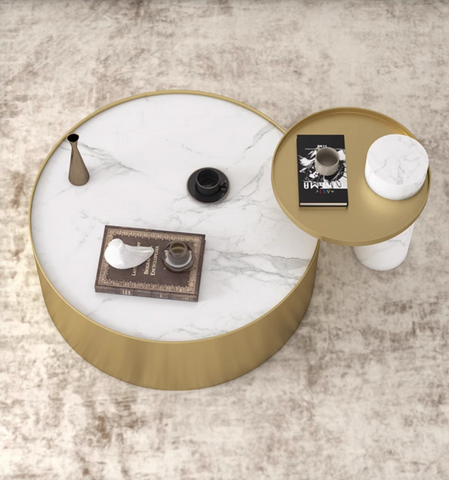 Mason Marble Coffee Table Set