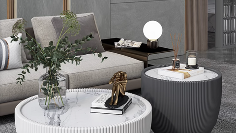 Theo Coffee Table Set, Black