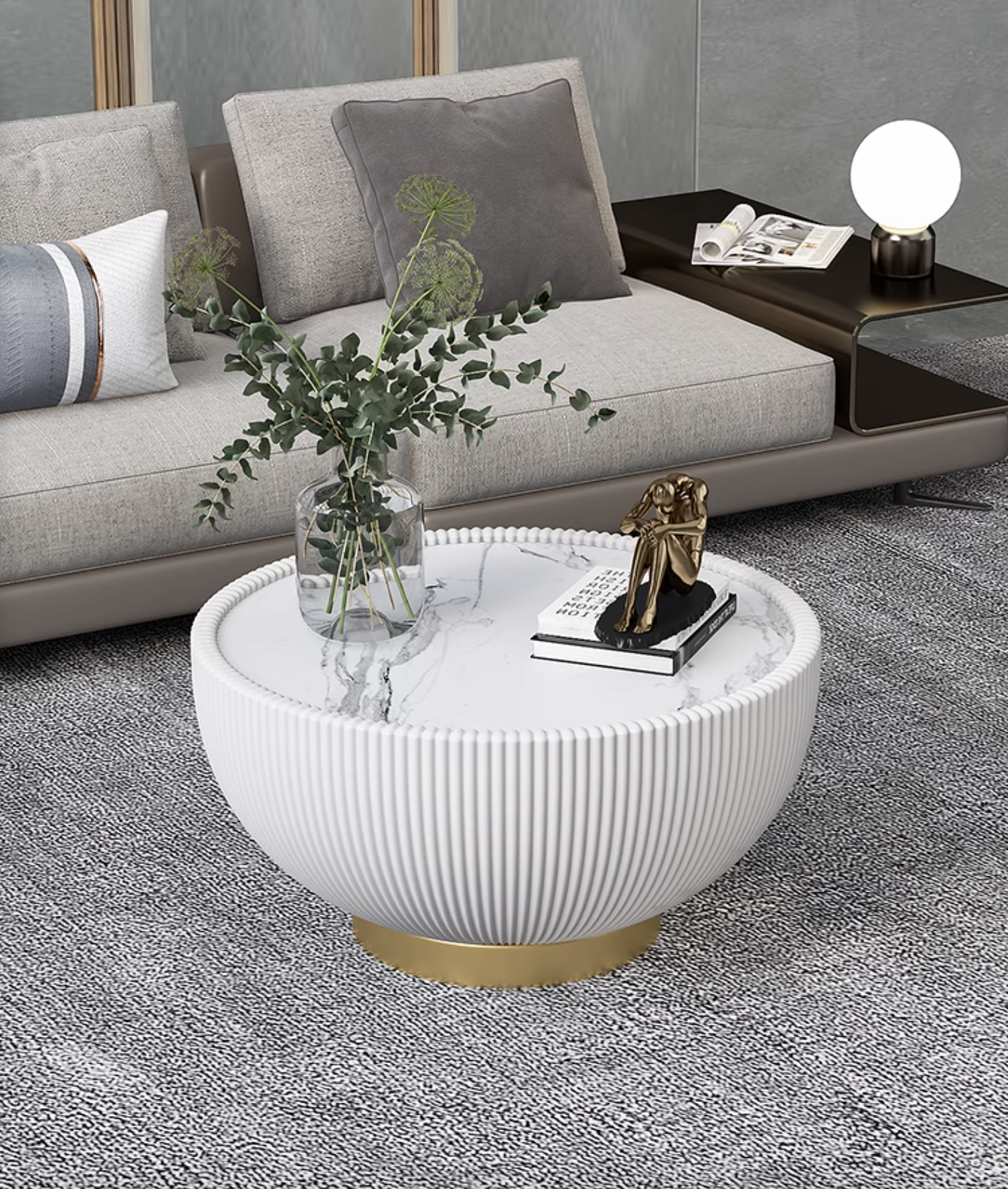 Theo Coffee Table Set, Black