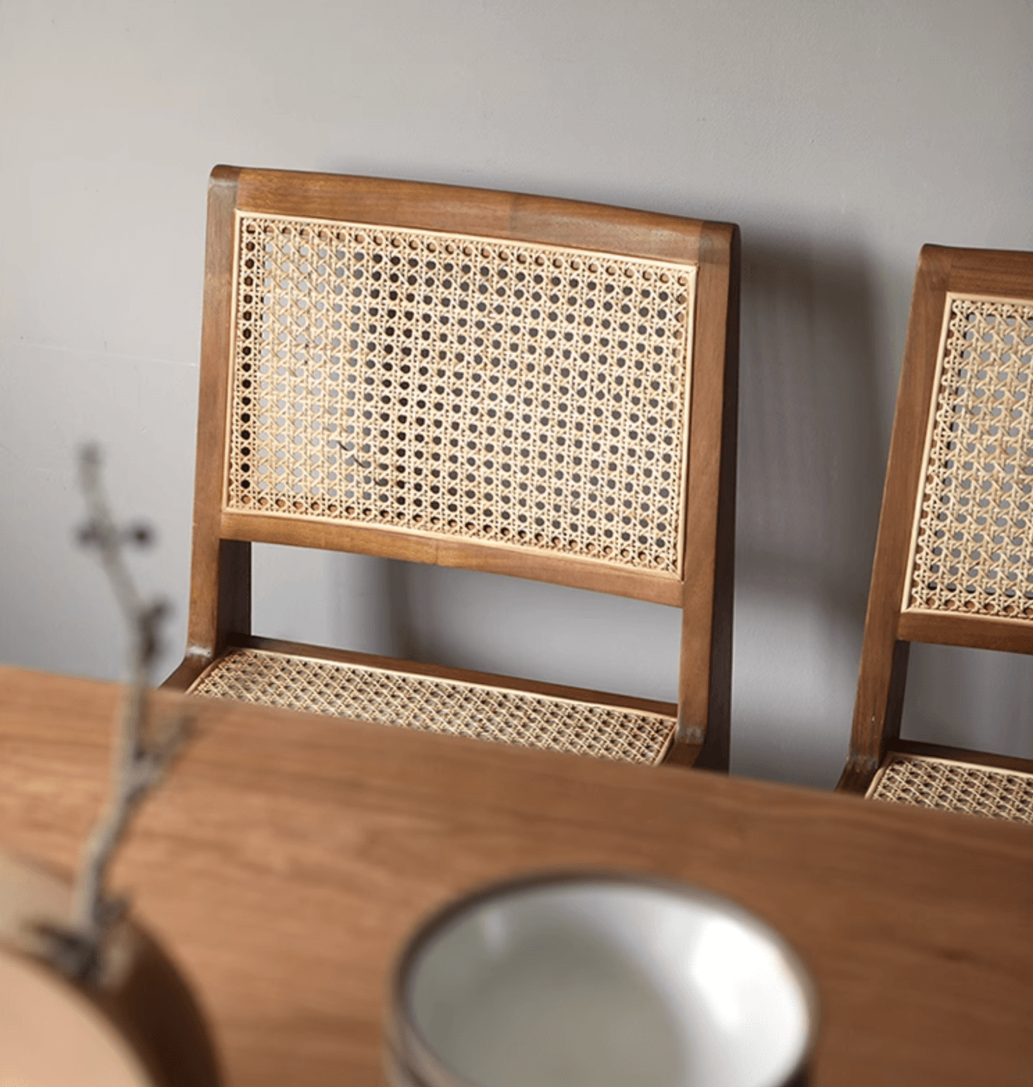Dana Rattan Dining Chair