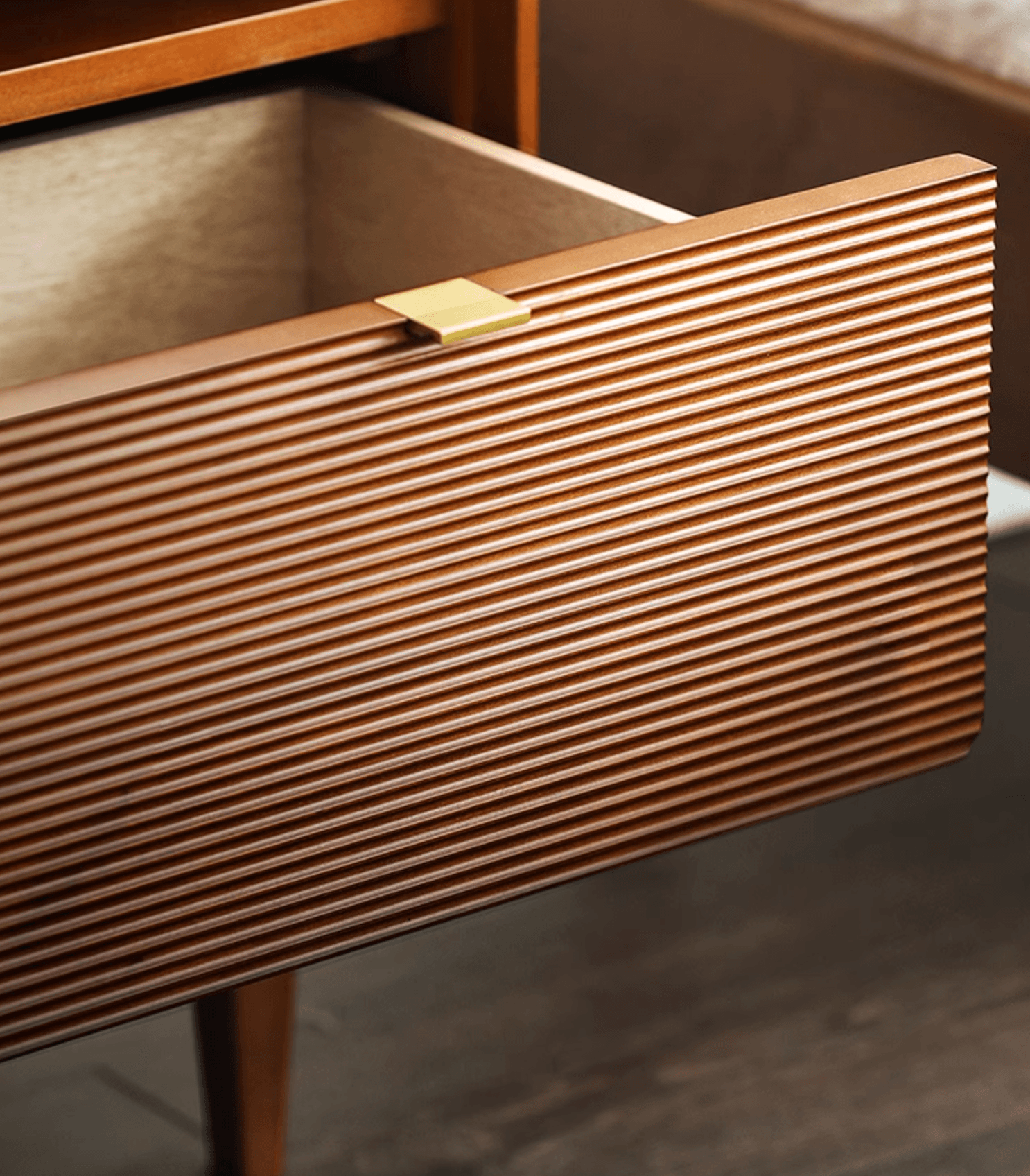 Andre Bedside Table, Wood