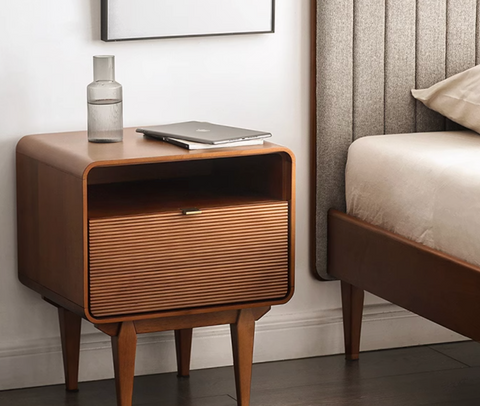 Andre Bedside Table, Wood