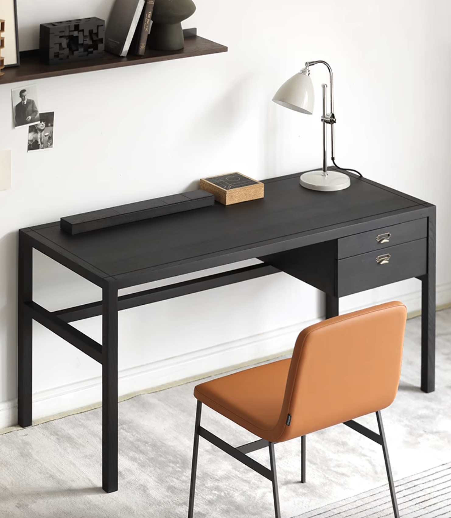 Jottergoods Office Desk, Black｜ DC Concept