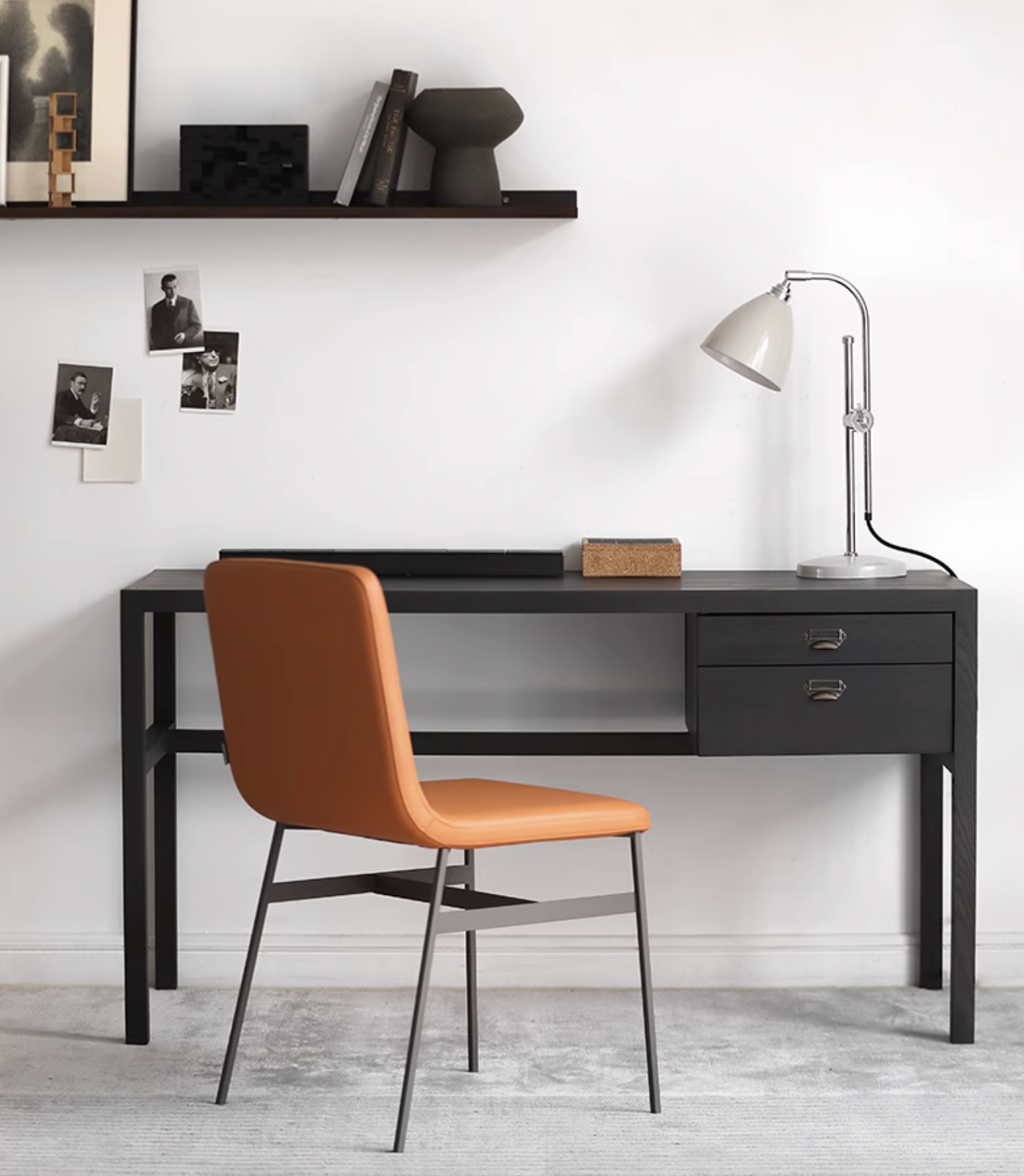 Jottergoods Office Desk, Black｜ DC Concept
