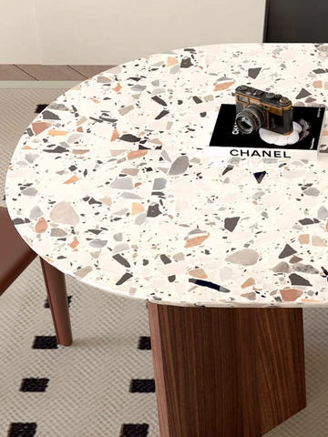 Lynette Dining Table, Terrazzo