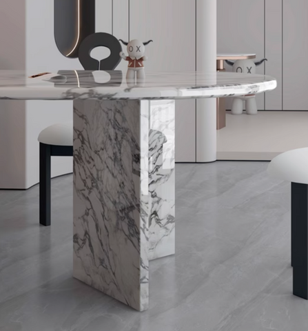 Gillian Dining Table, Marble
