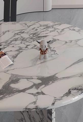 Gillian Dining Table, Marble