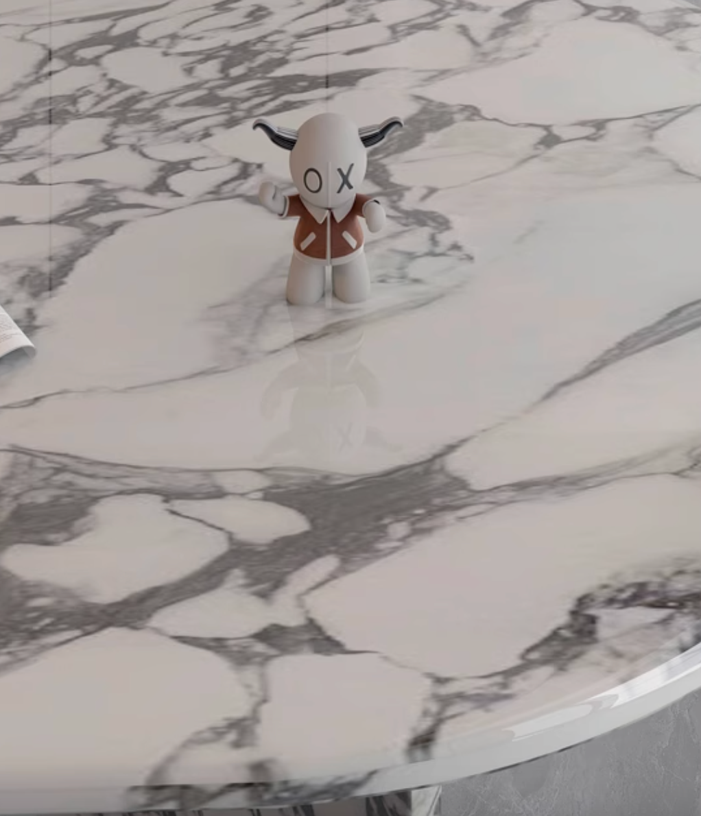 Gillian Dining Table, Marble
