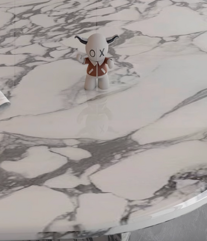Gillian Dining Table, Marble