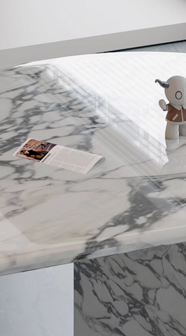 Gillian Dining Table, Marble