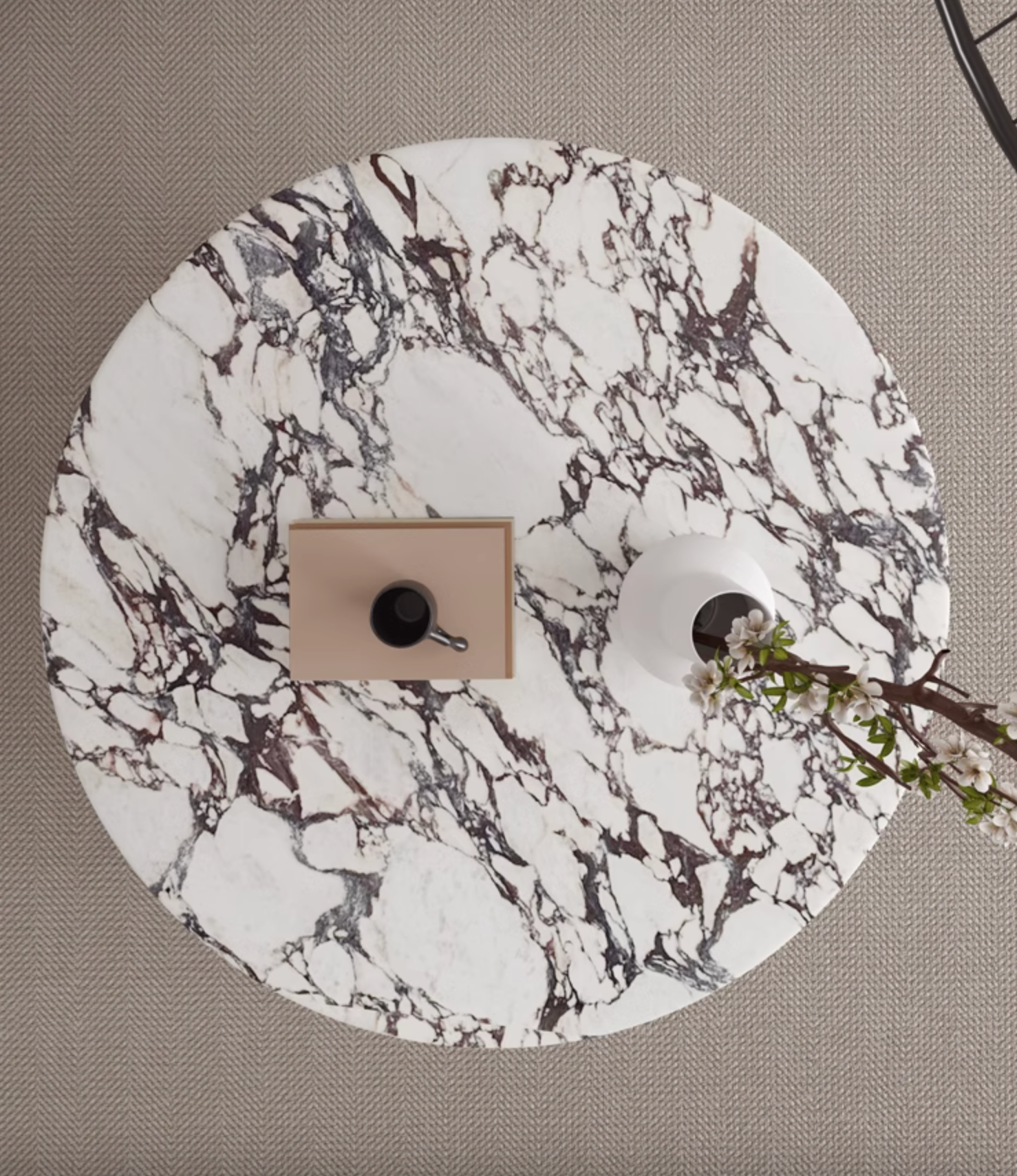 Leanna Coffee Table, Marble