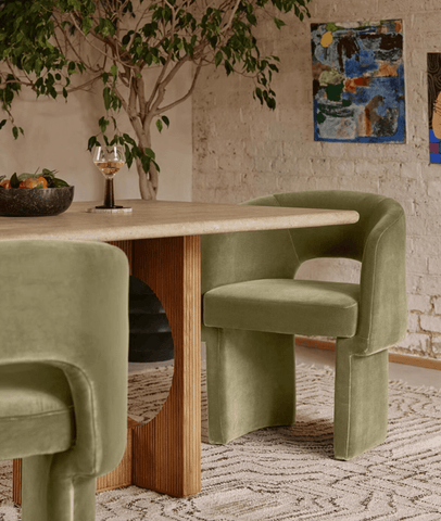 Paddy Dining Chair, Velvet